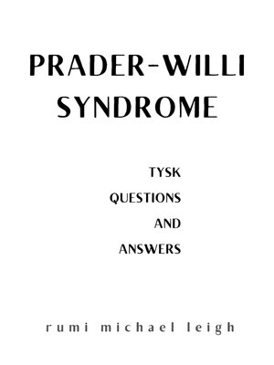 cover image of Prader-Willi syndrome